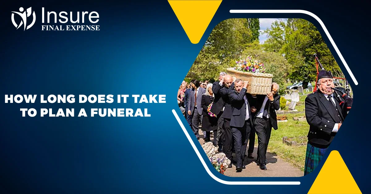 how long does it take to plan a funeral