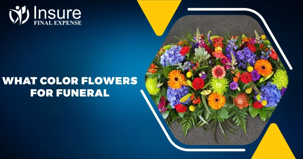 what color flowers for funeral