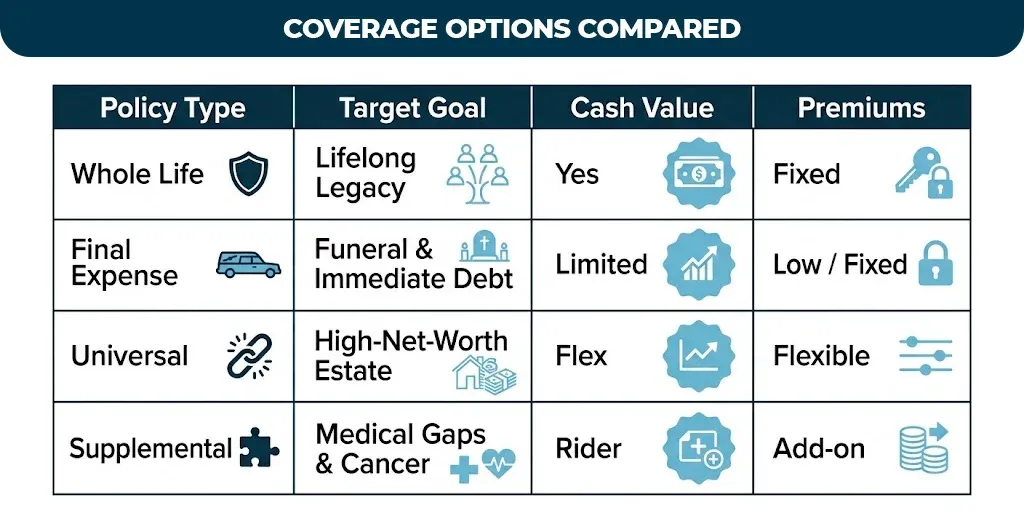 coverage-options-compared