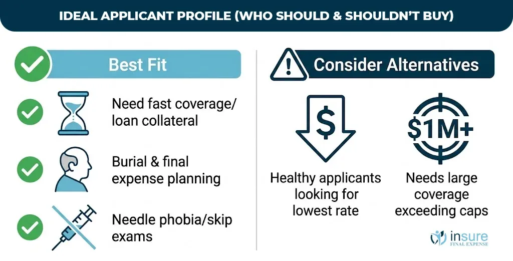 ideal applicant profile (who should & Shouldn’t buy)